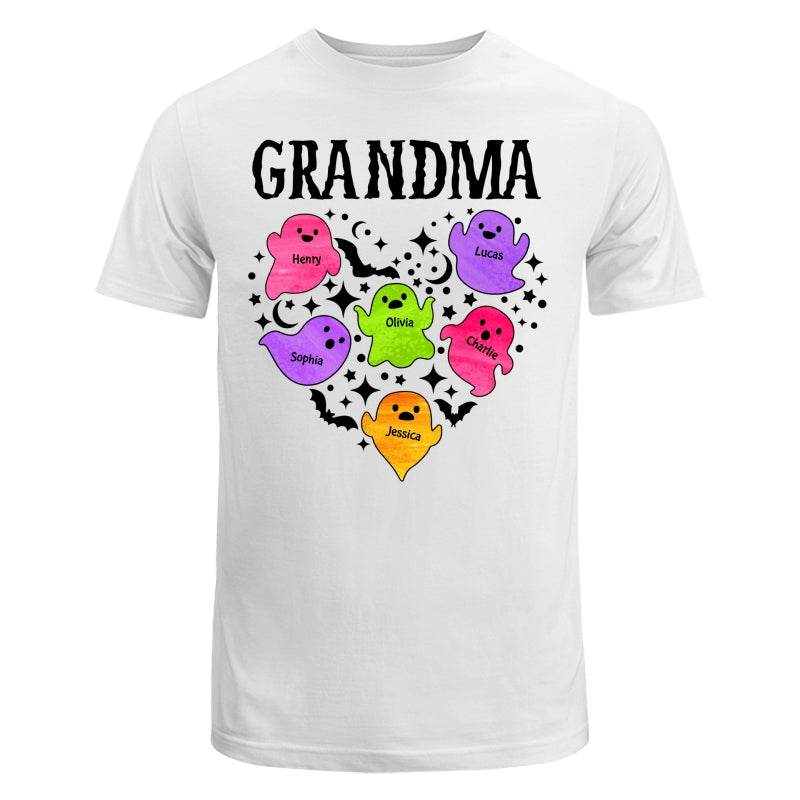 Halloween Grandma Boo Crew In Heart Personalized Shirt