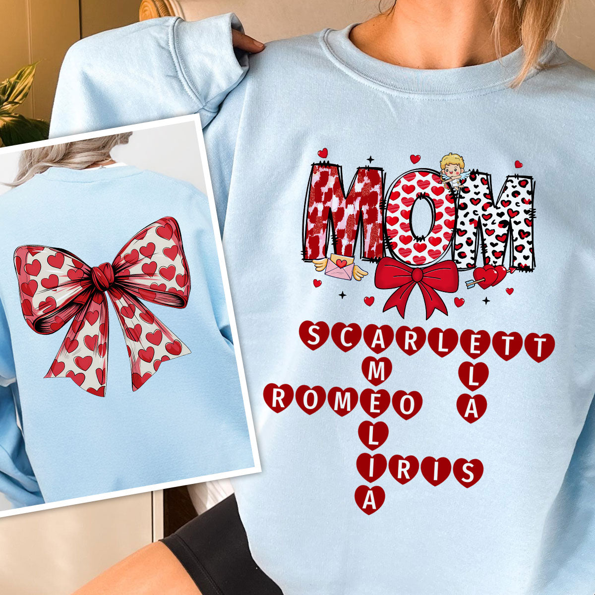 Grandma Nana Mimi  Gift Personalized Double Sided Sweatshirt