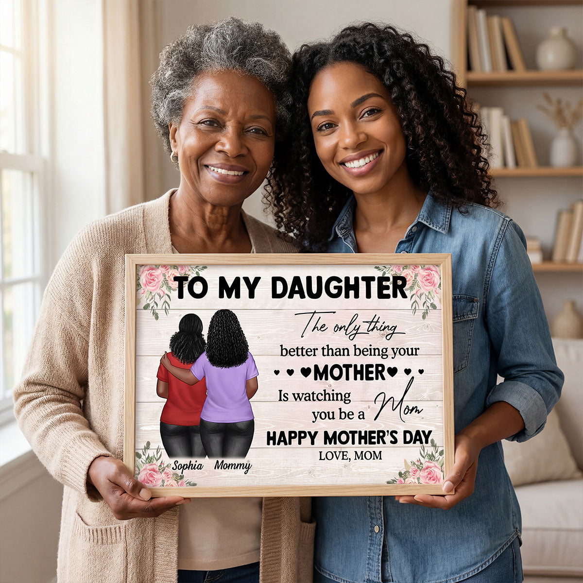 To My Daughter From Mom - Personalized Poster - Heartfelt Gift For Daughter