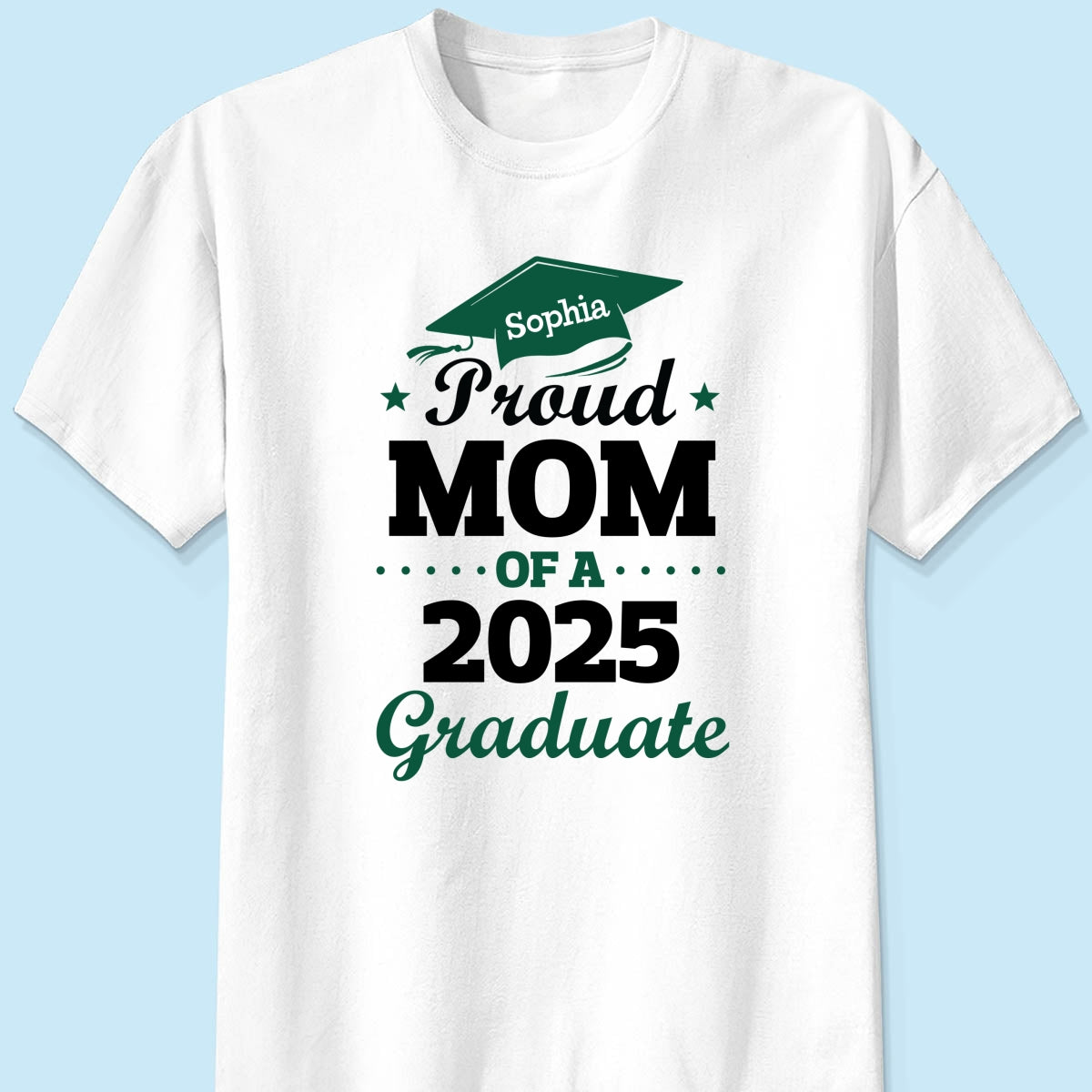 Proud Family Of Graduate Graduation Senior Mom Dad Grandma Grandpa Personalized Shirt