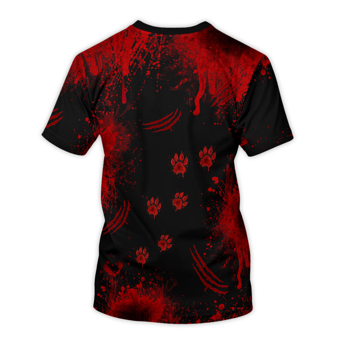 Spooky Cat Tearing Out Halloween Personalized Shirt, Purrfect Costume for Cat Lover