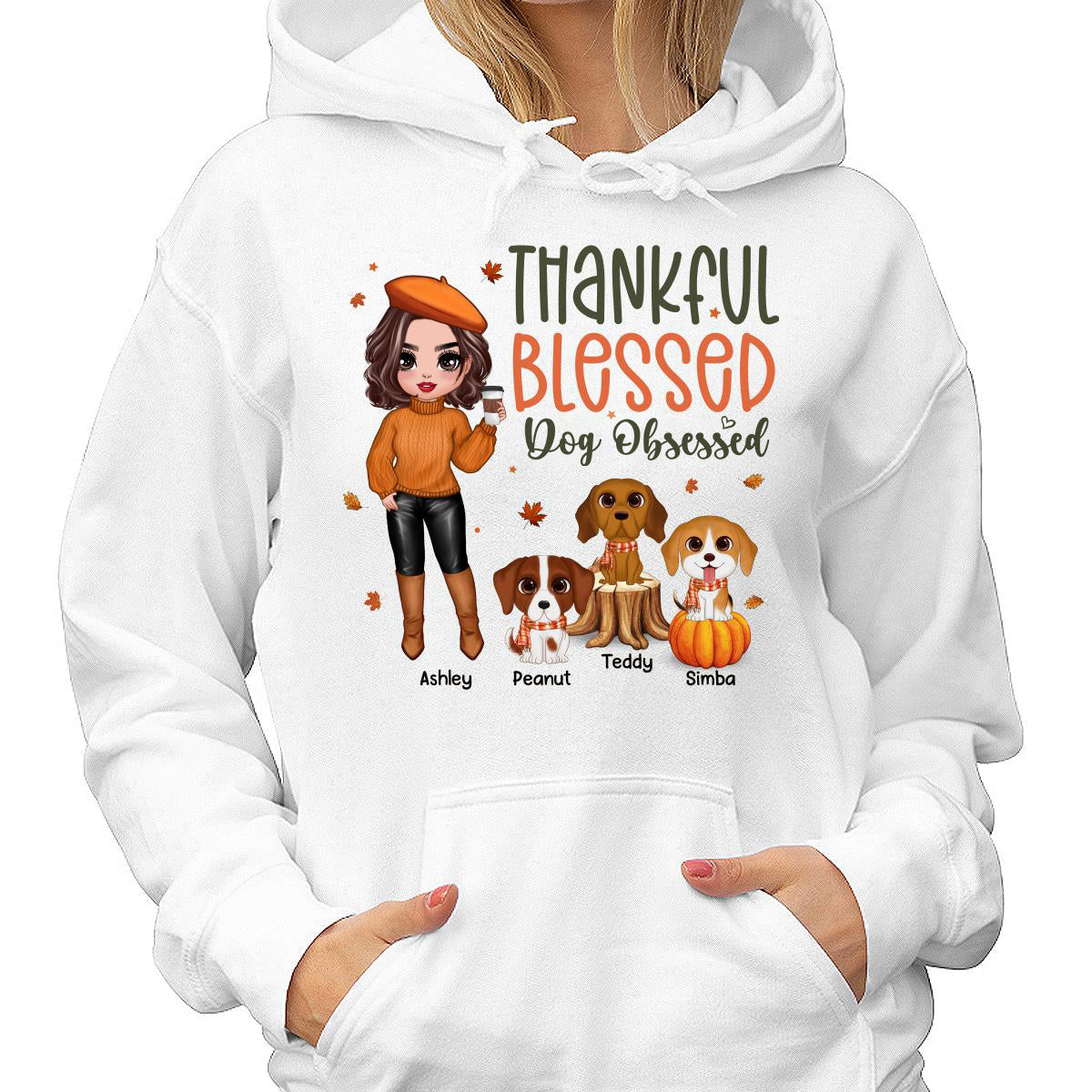 Fall Season Dog Mom Cute Dogs Personalized Shirt