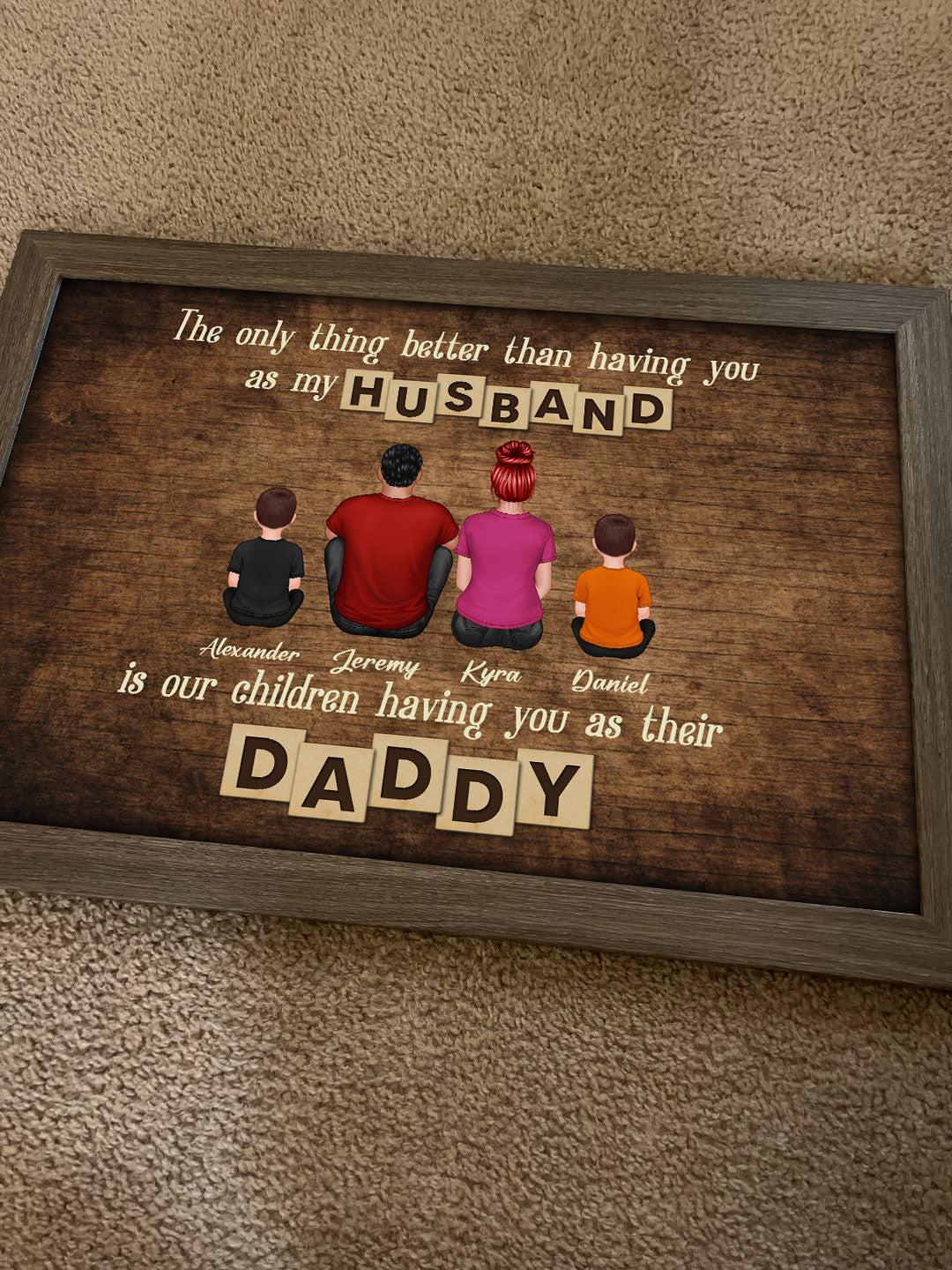 The Only Thing Better Than Gift for Dad Grandpa - Personalized Poster - Gift For Dad, Gift For Husband, Gift For Grandpa