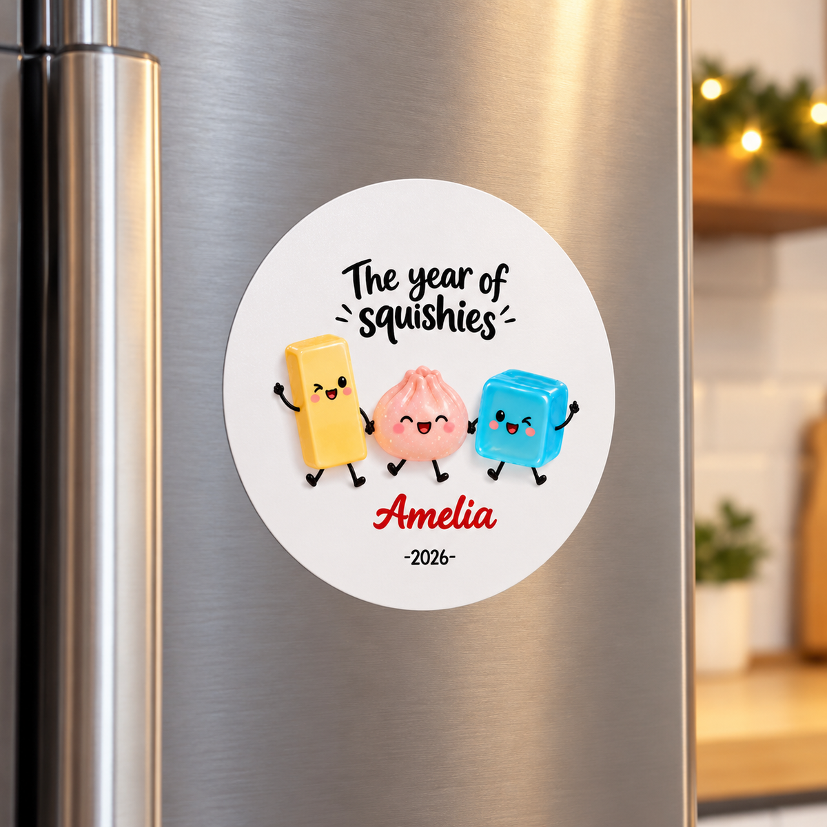 The Year Of Squishies 2D Flat - Personalized Decal