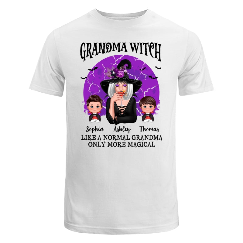 Grandma Witch Full Moon Halloween Personalized Shirt
