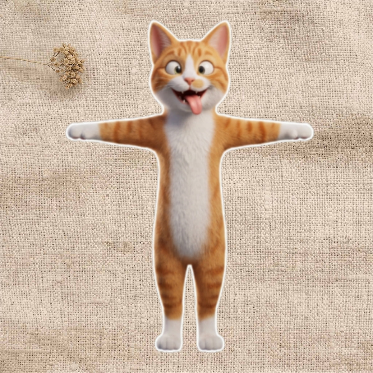 Custom Dog Cat Mini Me Plush from Photo - Personalized Flush Toy - Funny Christmas Gift for Dog Cat Lovers, Pet Mom, Pet Dad Gift