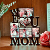 We Love You Mom Personalized Photo Light Box