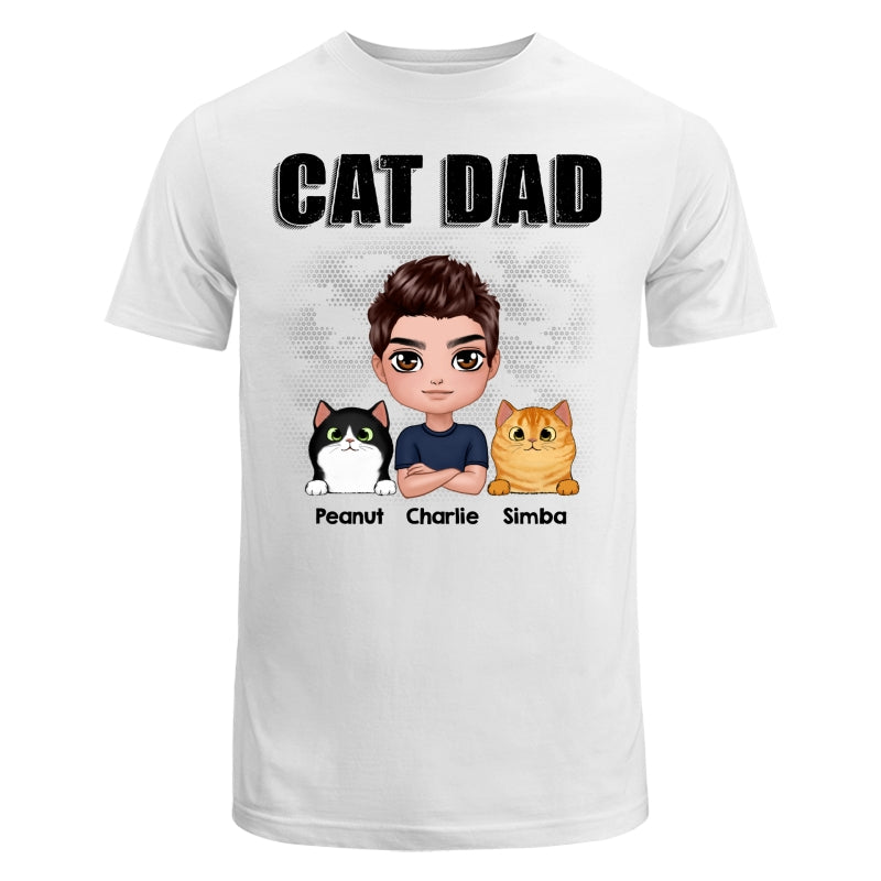 Doll Man Cat Dad Gift For Cat Lovers Personalized Shirt