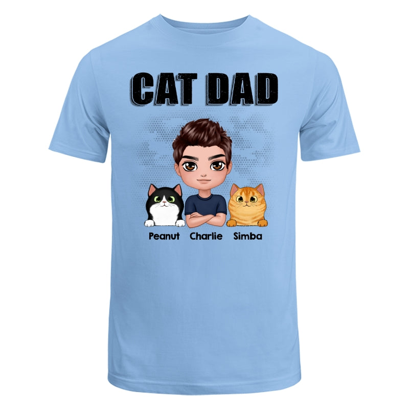 Doll Man Cat Dad Gift For Cat Lovers Personalized Shirt