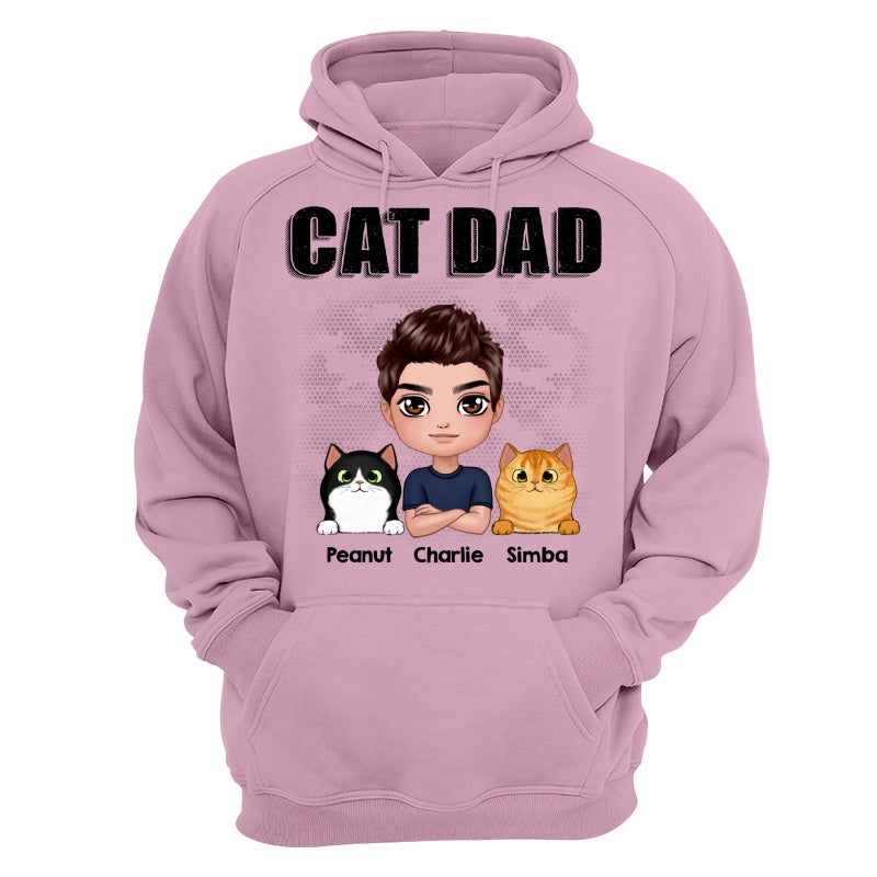 Doll Man Cat Dad Gift For Cat Lovers Personalized Shirt