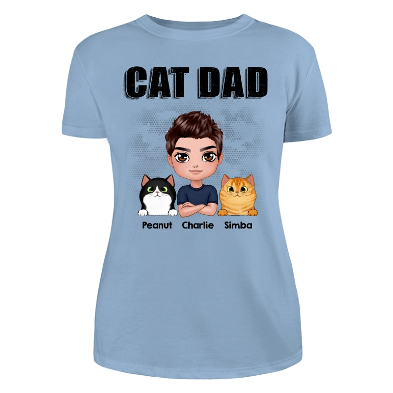 Doll Man Cat Dad Gift For Cat Lovers Personalized Shirt