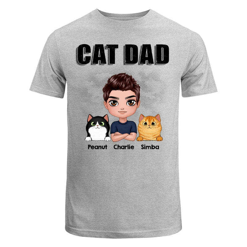 Doll Man Cat Dad Gift For Cat Lovers Personalized Shirt