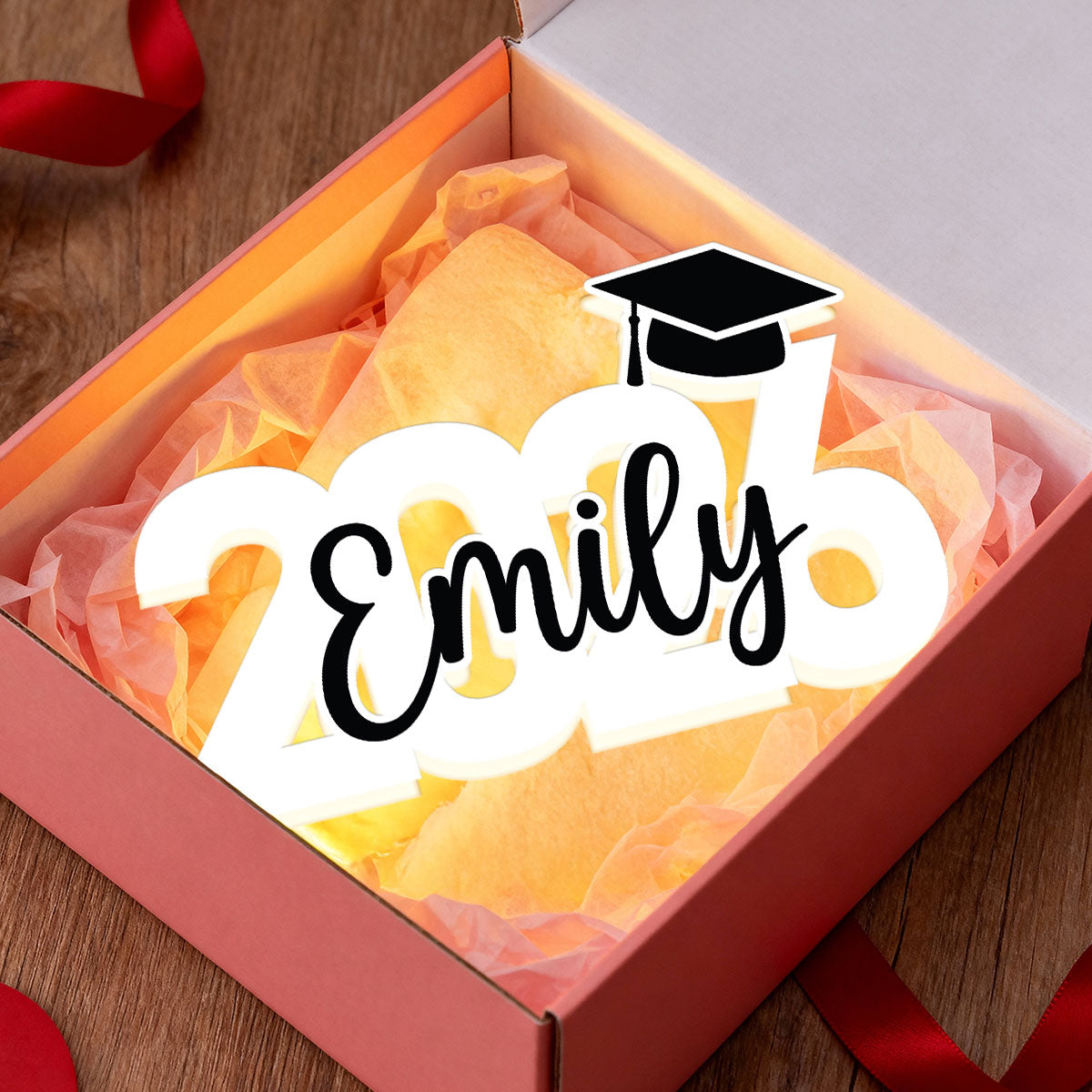 Class Of 2025 Graduation - Personalized Light Box - Graduation Gift, Graduation Keepsake, Decoration