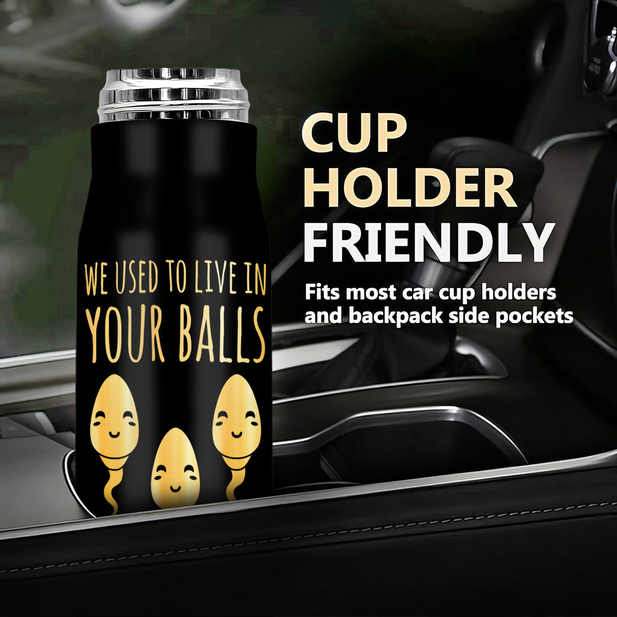 Little Cute Kids Happy Funny Gift For Husband Dad Personalized Bullet Tumbler