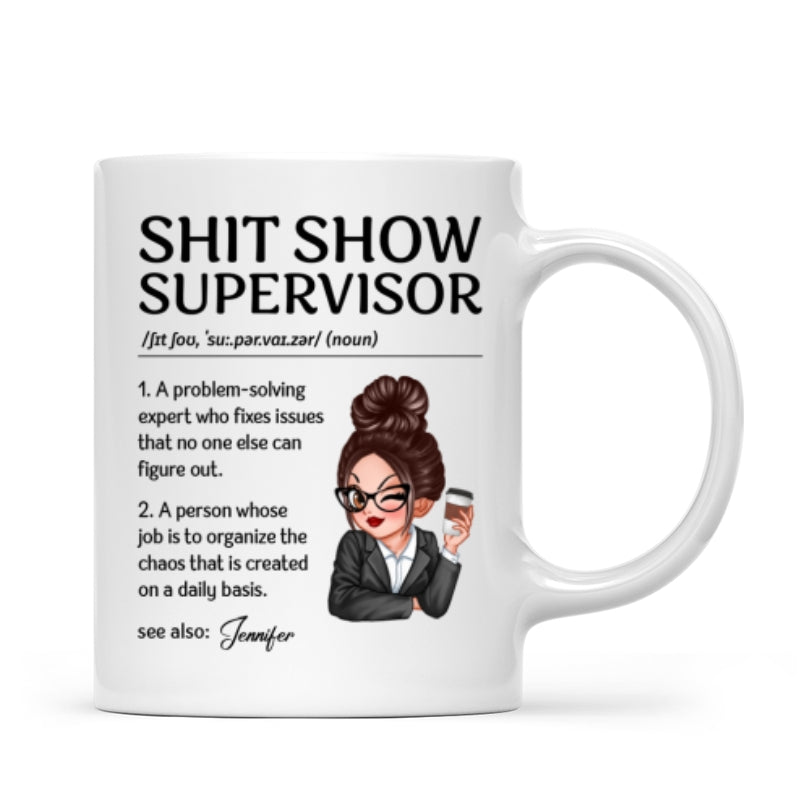 A Problem Solving Expert Personalized Mug, Funny Gift For Colleagues, Coworkers, Work Friends, Work Besties