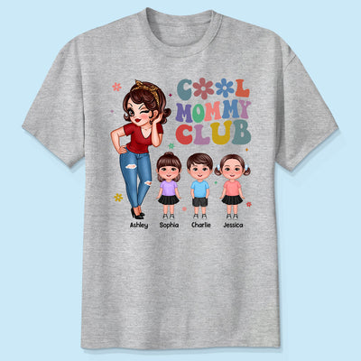 Cool Mom Aunt Club Personalized Shirt