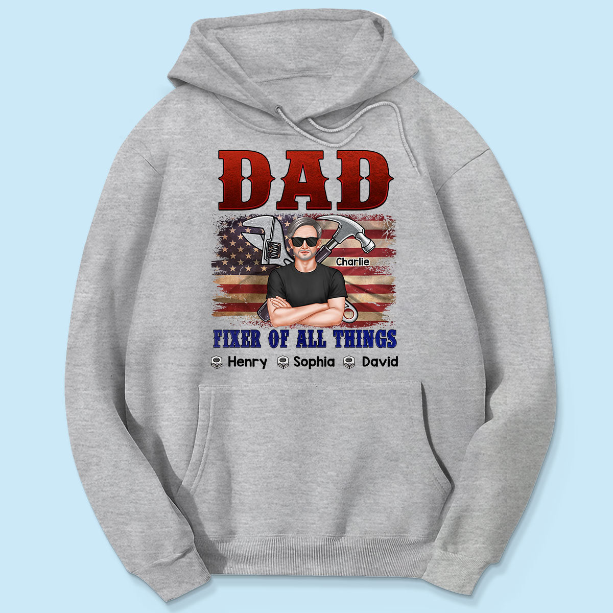 Dad Fixer Of All Things Personalized Shirt