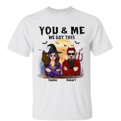 Couple Together Since Halloween Personalized Matching Shirt