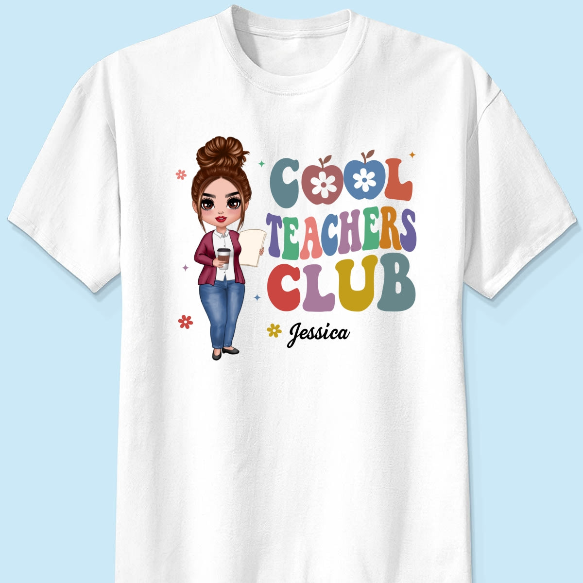 Cool Teachers Club Personalized Shirt