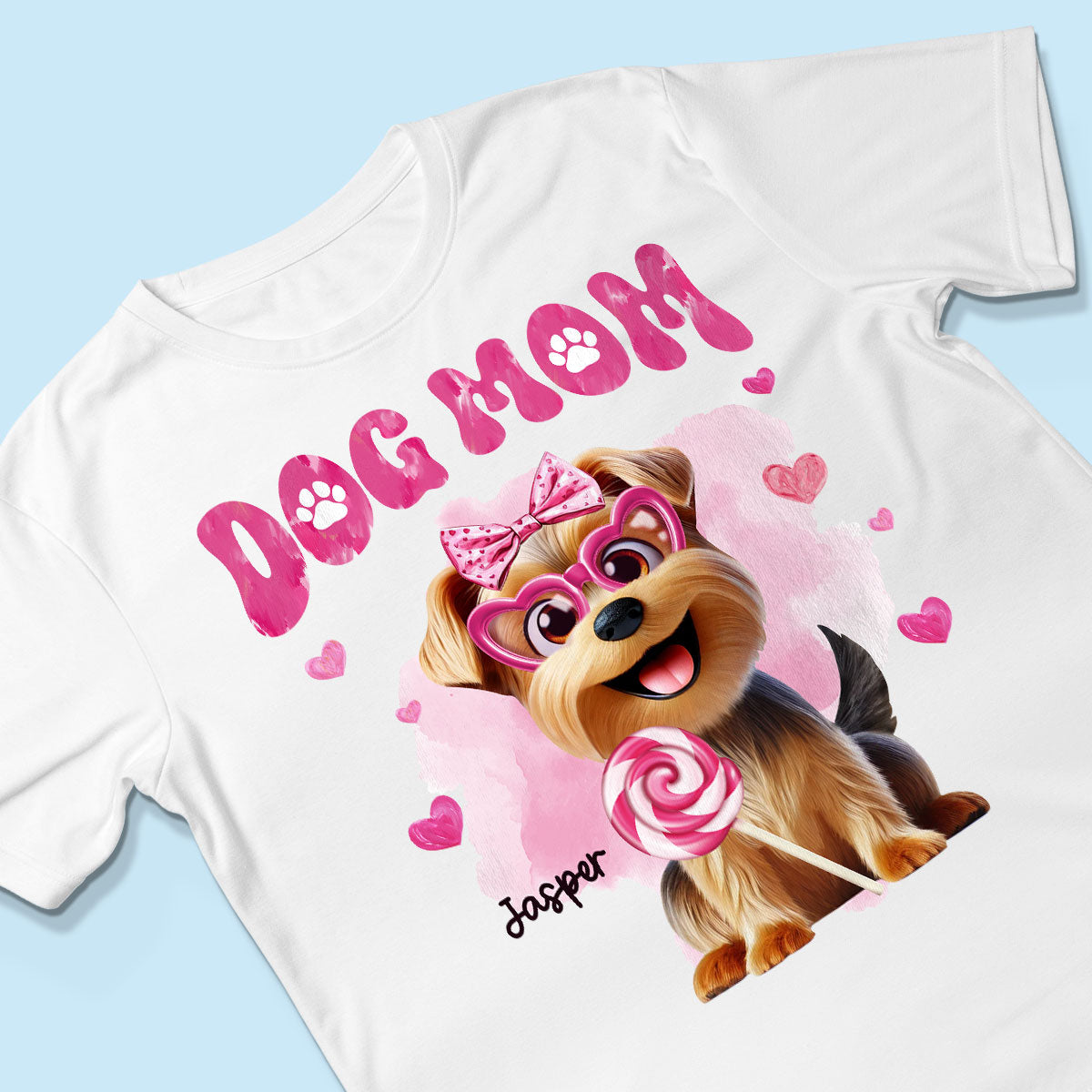 Funny Cartoon Dogs Dog Mom Personalized Shirt,  Gift For Dog Lovers, Dog Moms