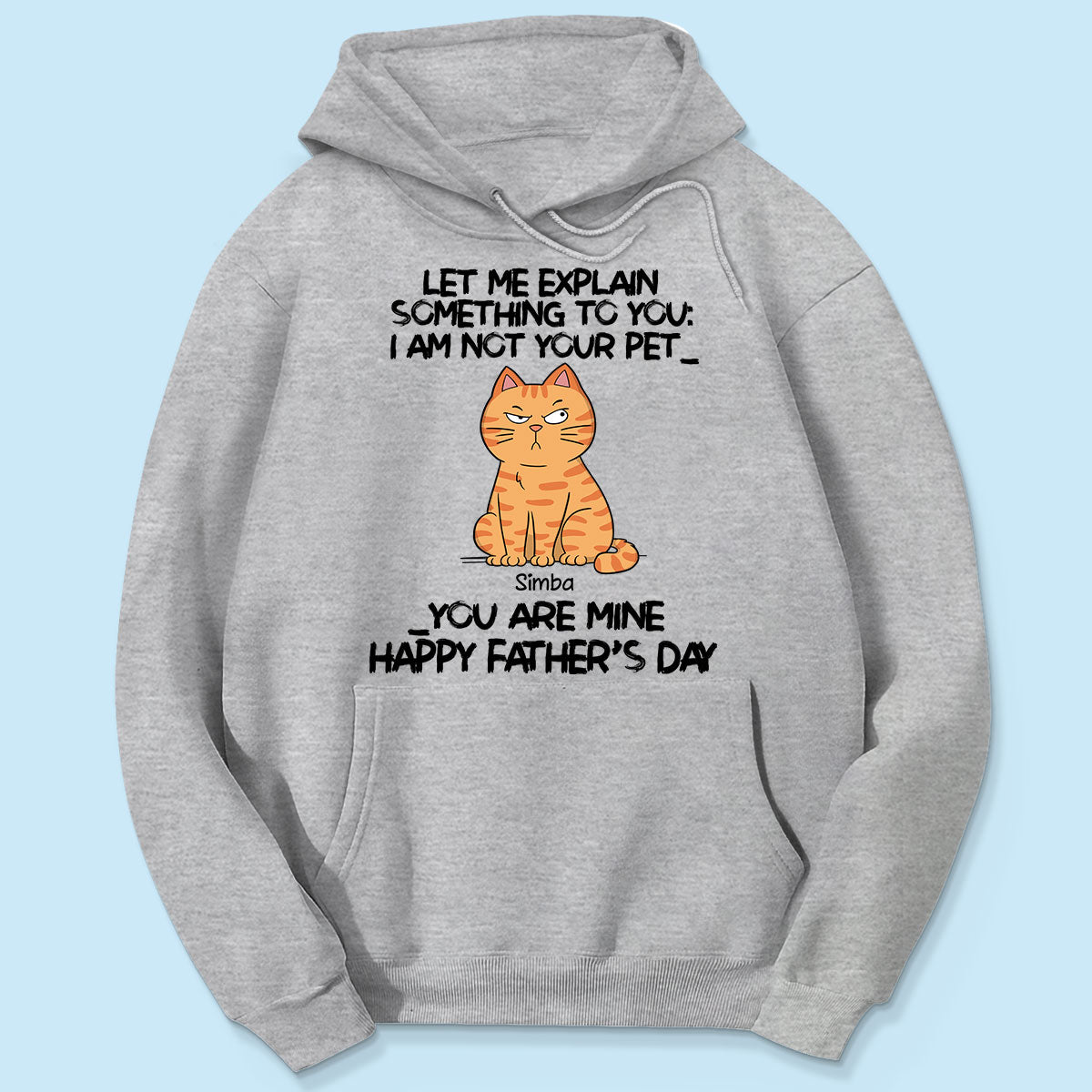 Let Me Explain Funny Cartoon Cats Mother‘s Day Father’s Day Gift Personalized Shirt