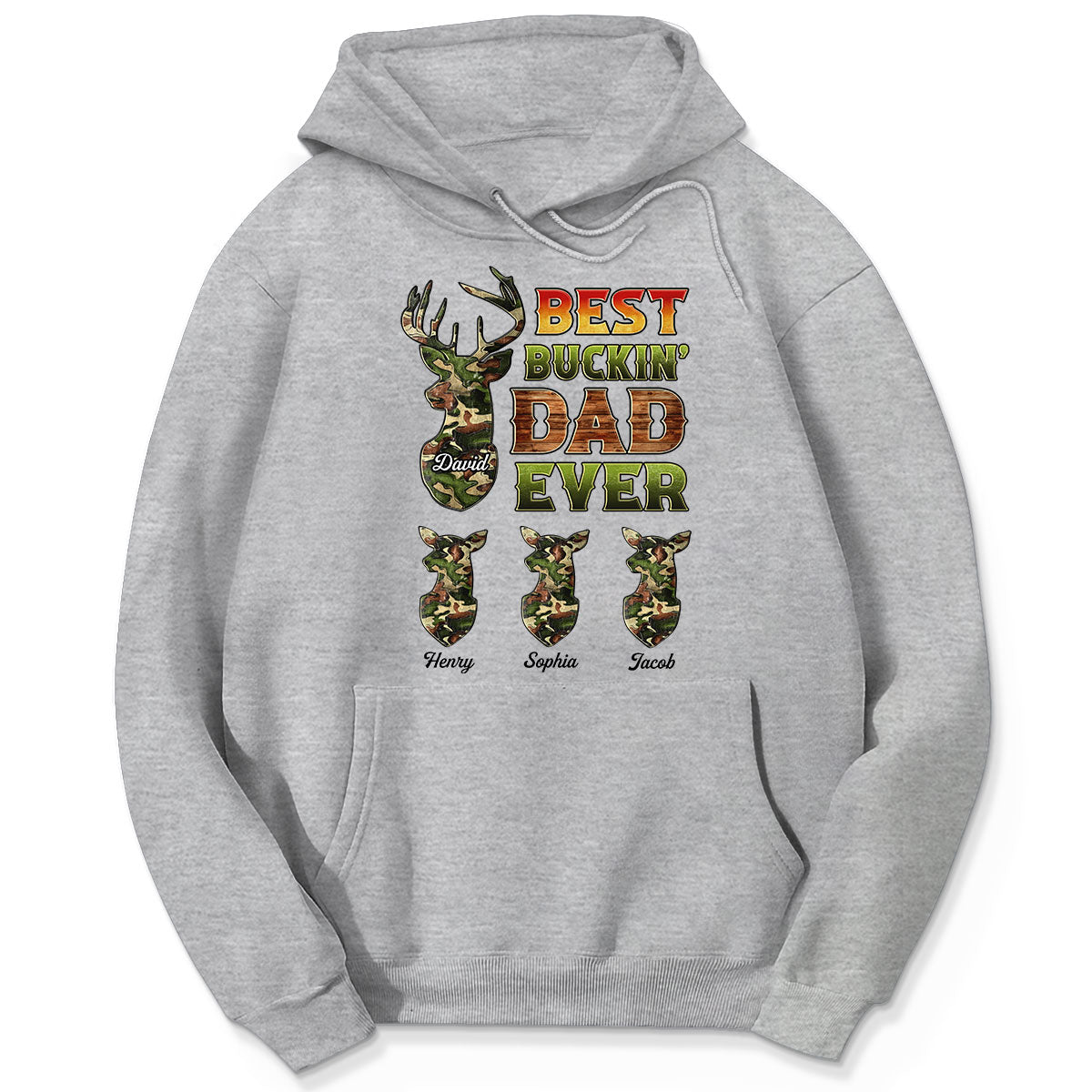 Hunting Best Buckin‘ Dad Ever Personalized Shirt