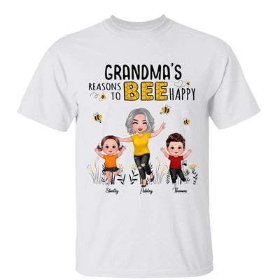 Reasons Bee Happy Doll Grandma & Grandkids - Personalized Shirt