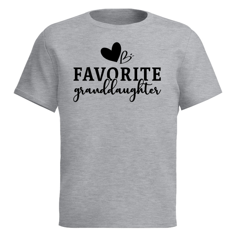 Favorite Granddaughter Shirt For Grandkid