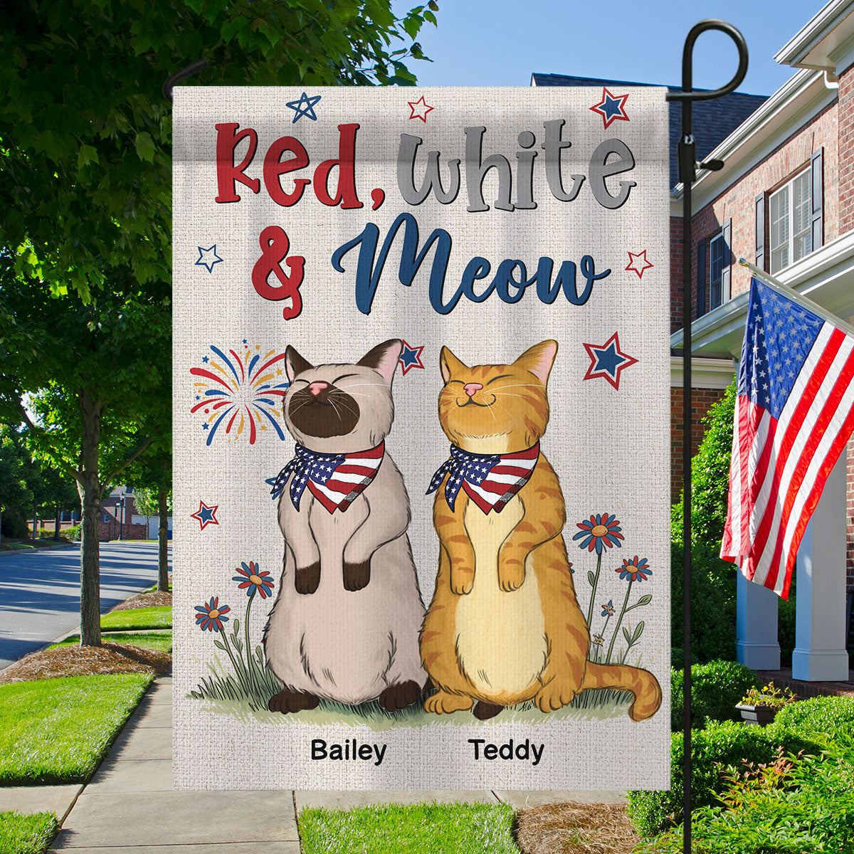 4th Of July Garden Flag