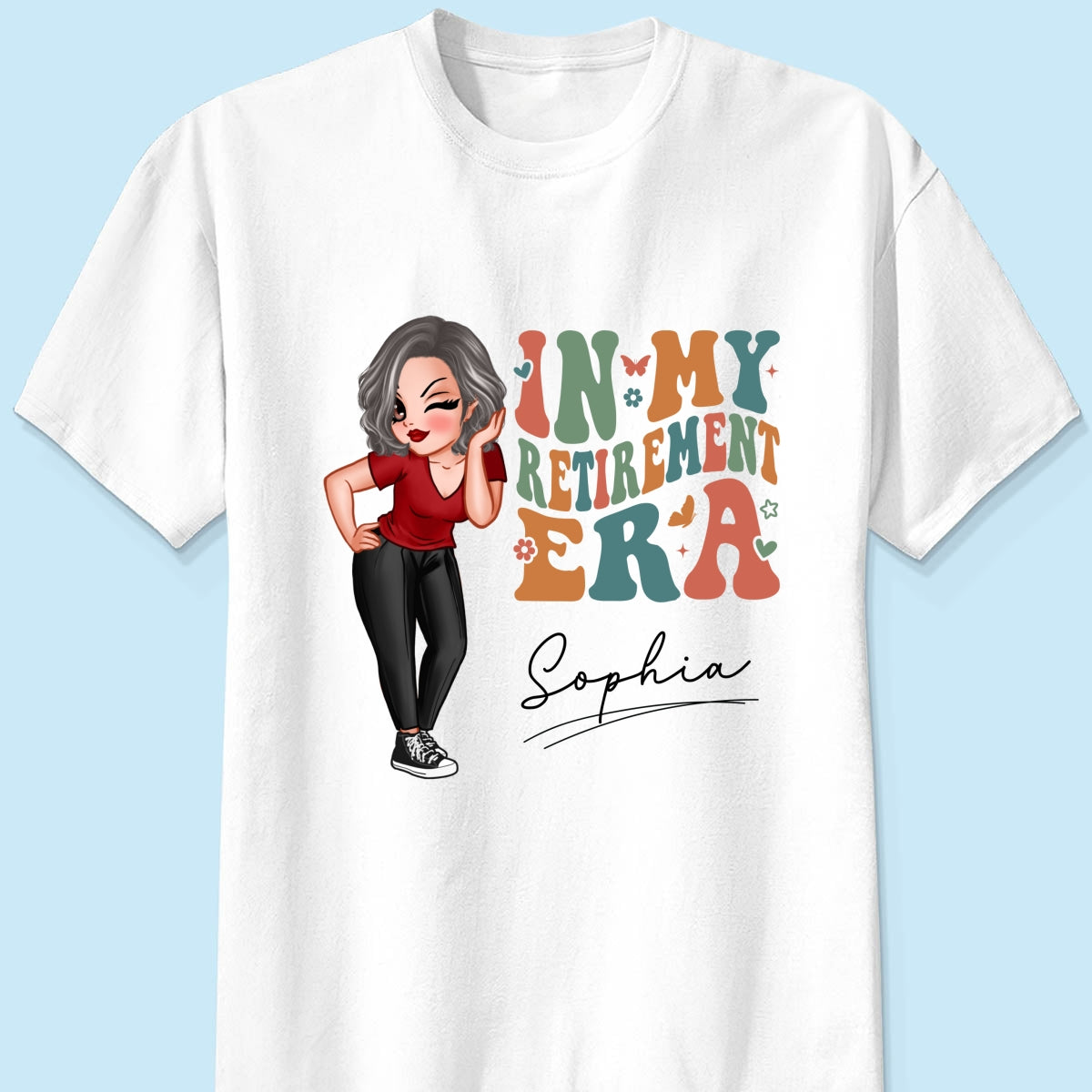 In My Retirement Era Personalized Shirt