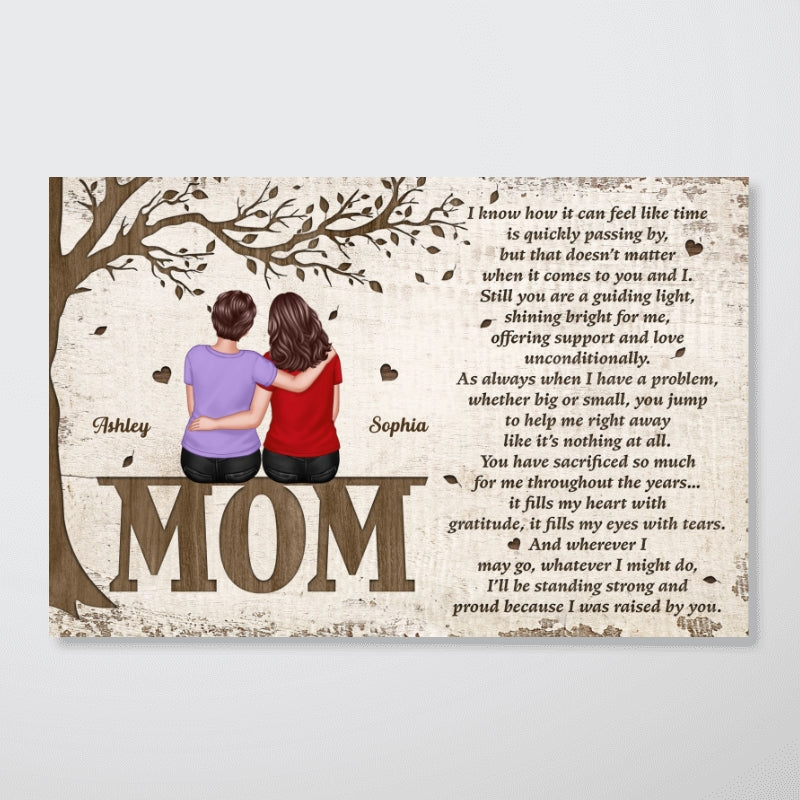 Mom I Know How It Can Feel Personalized Poster