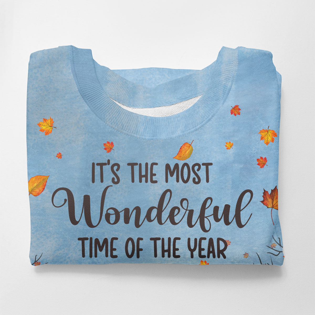 It's Fall Y'all Hello Fall Cute Standing Cats In Fall Season Theme Personalized Sweatshirt, Purrfect Gift for Cat Lover