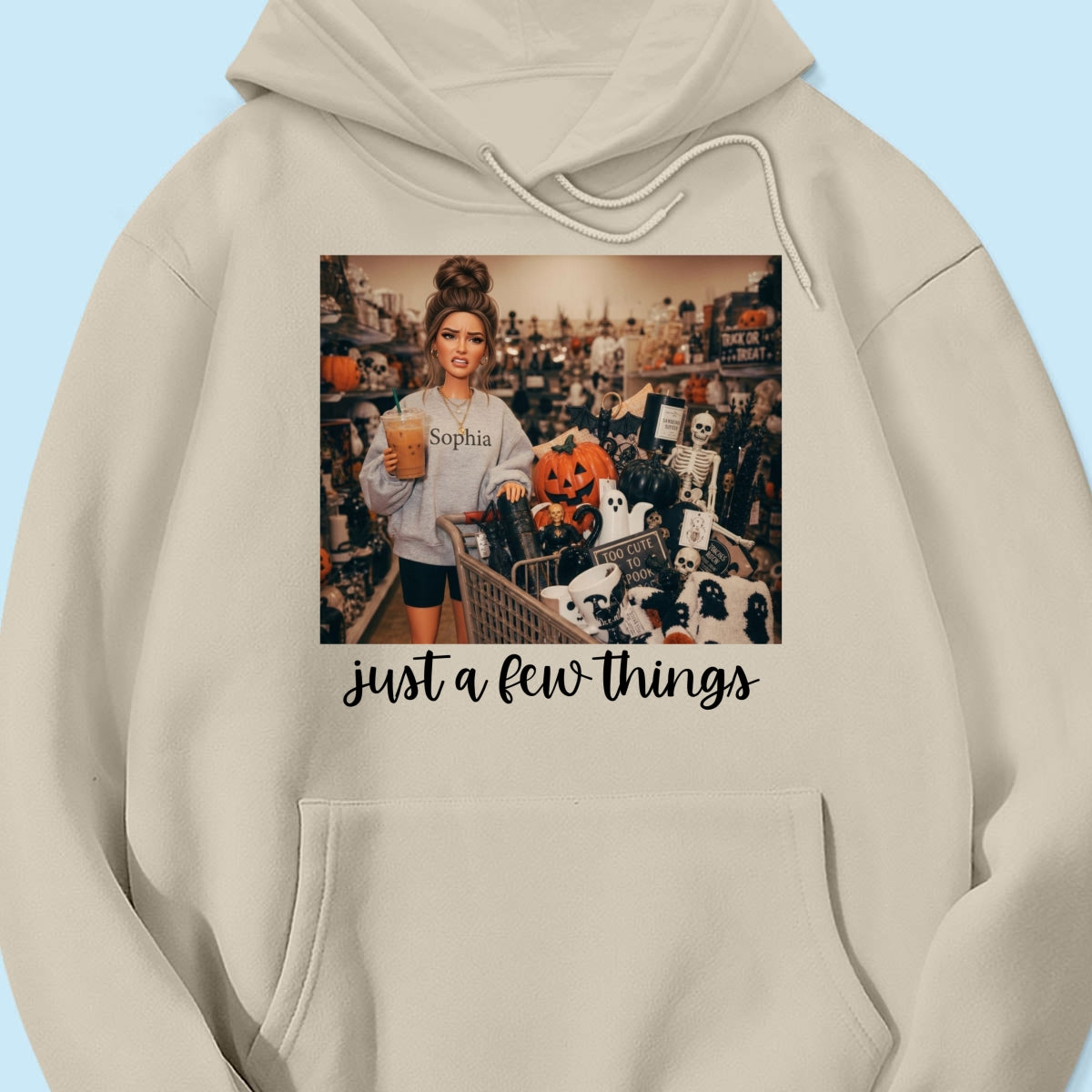 Halloween Just A Few Things Custom Portrait From Photo - Personalized Shirt - Funny Halloween Shirt
