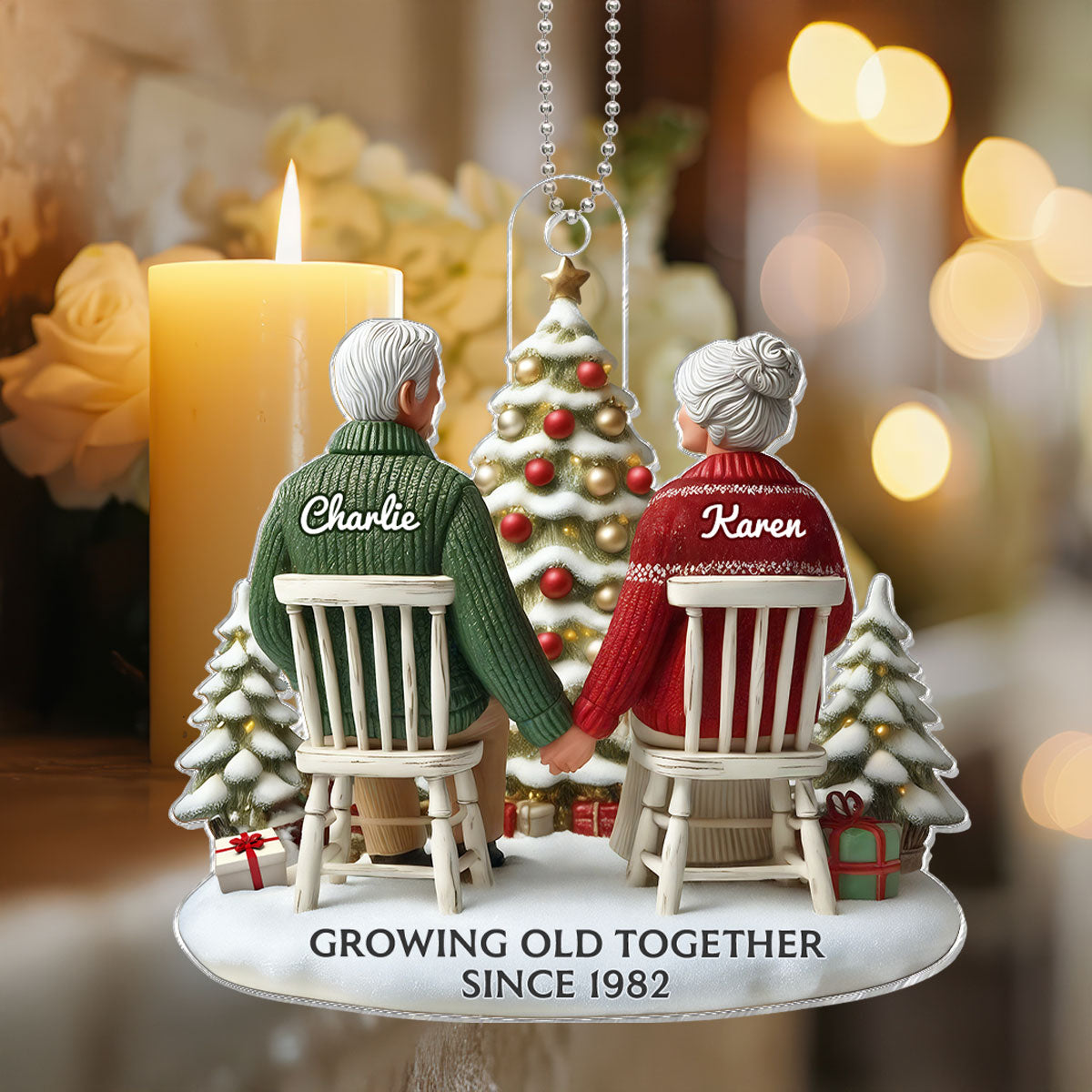 Show Custom Recommendation - TRC1202510314269 - Sisters ornament