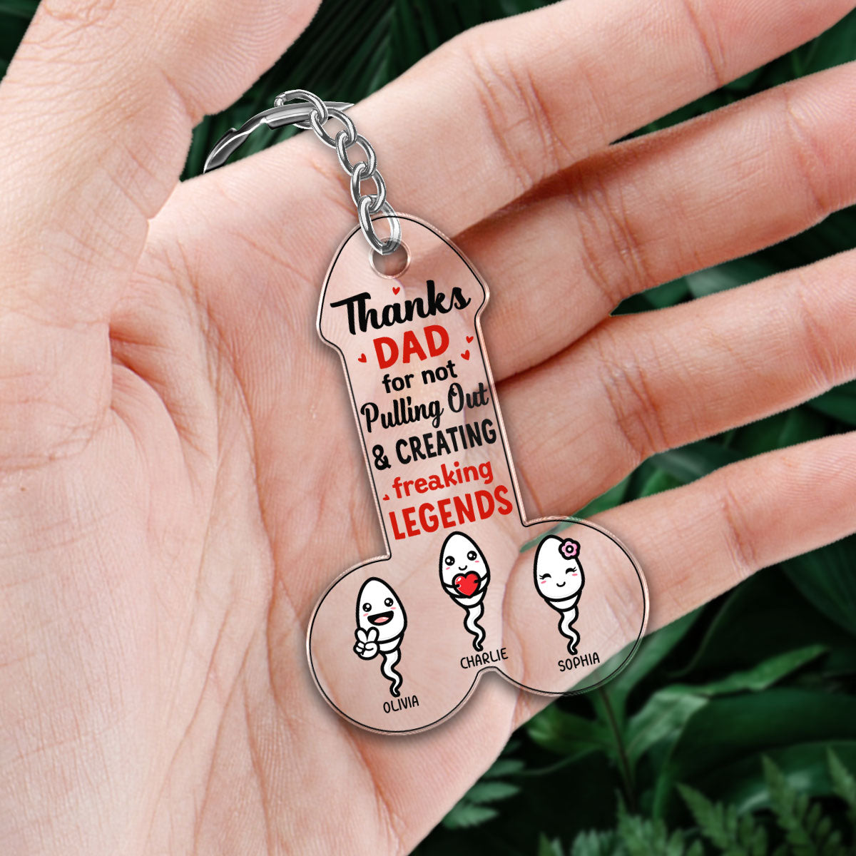 Seems Like Just Yesterday Funny Kids Gift For Dad Personalized Acrylic Keychain