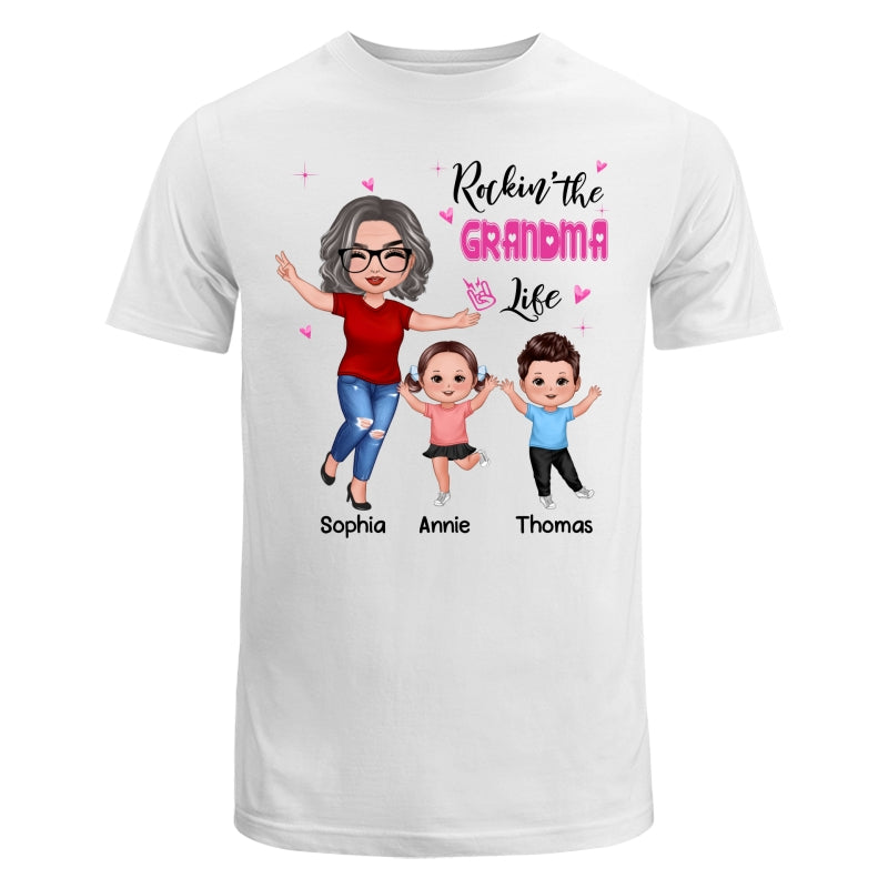 Rockin‘ Grandma Life Happy Doll - Personalized Shirt