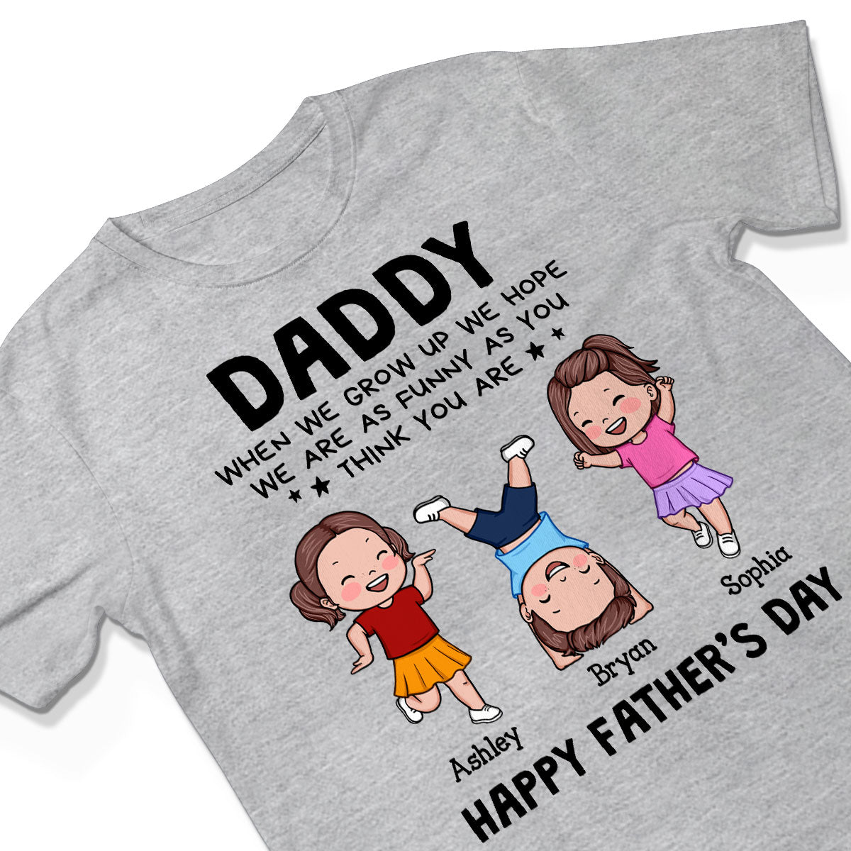 DAD We Hope We Are As Funny As You Think You Are Personalized Shirt