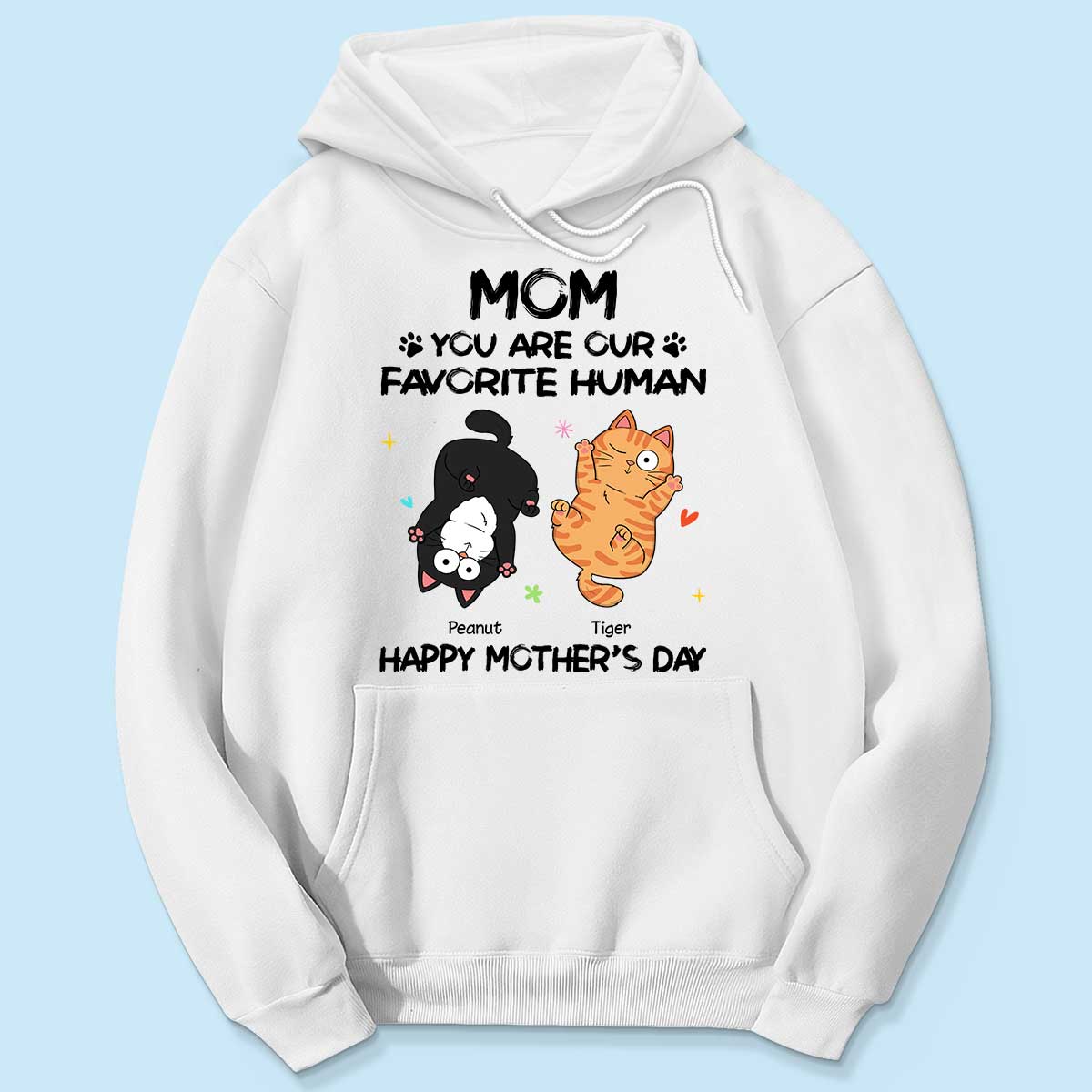 Favorite Human Naughty Cats Personalized Shirt