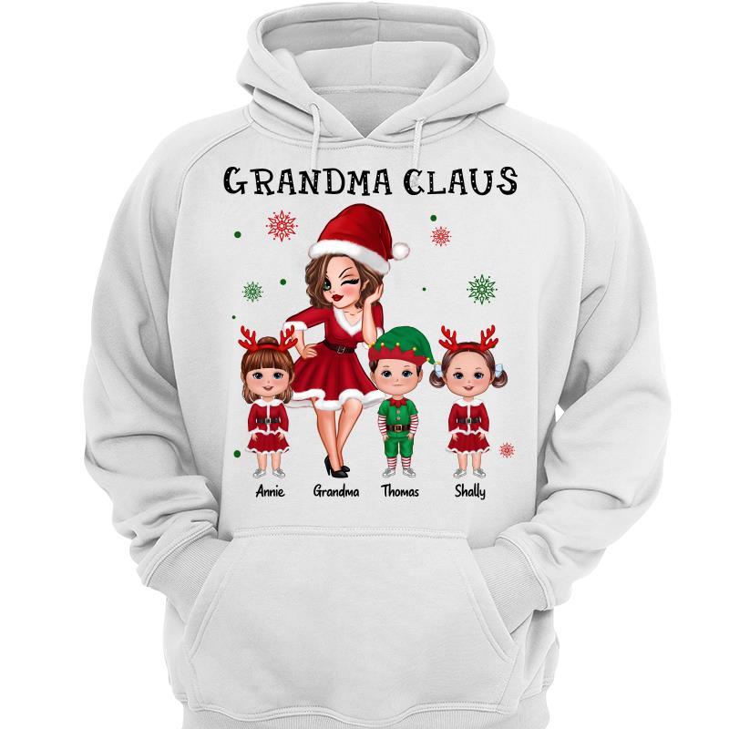 Grandma Claus Pretty Woman Christmas Personalized Shirt