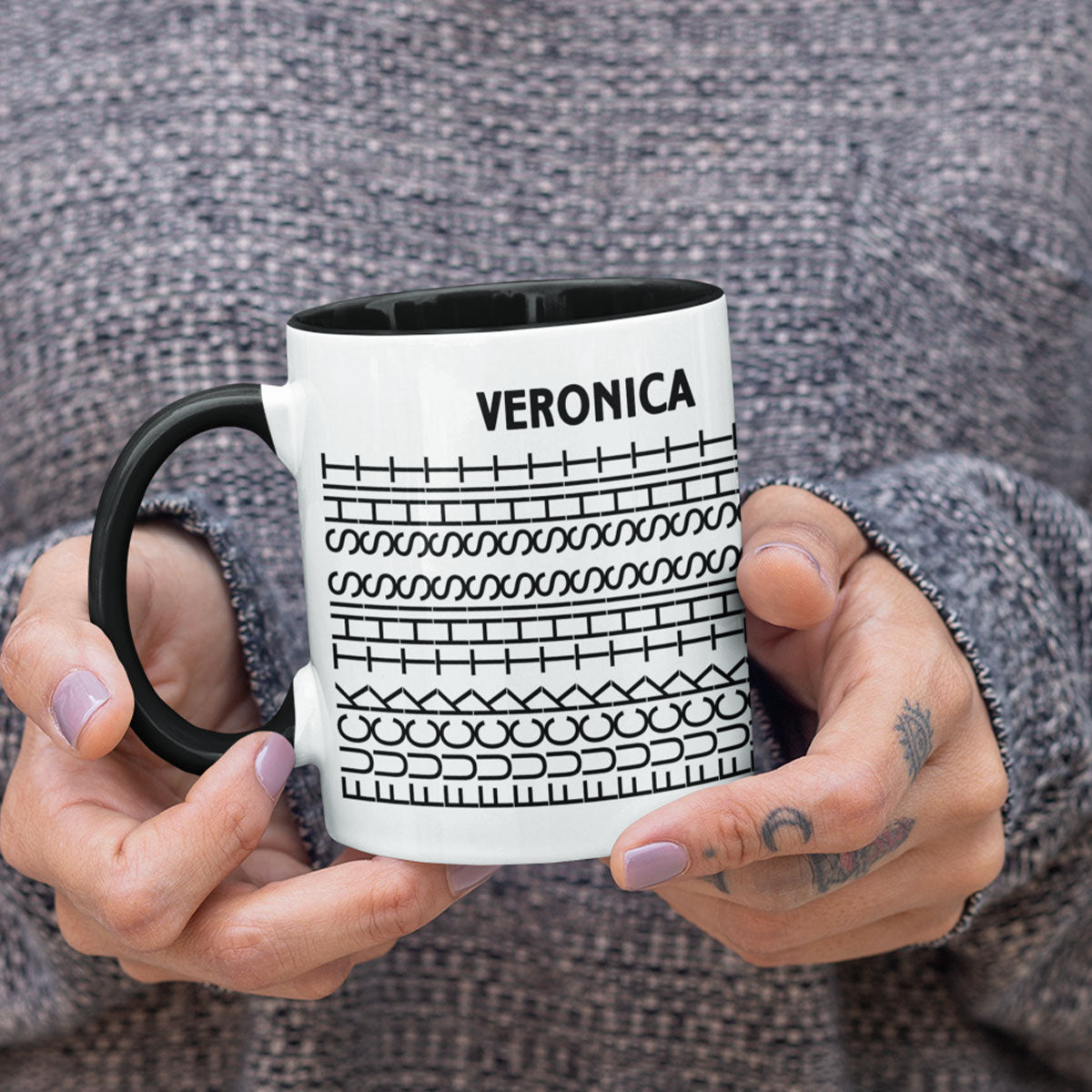 FK This Sht Funny Personalized Mug 11oz, Hidden Funny Message Mug, Father's Day Gift for Dad, Gift for Colleagues, Custom Name