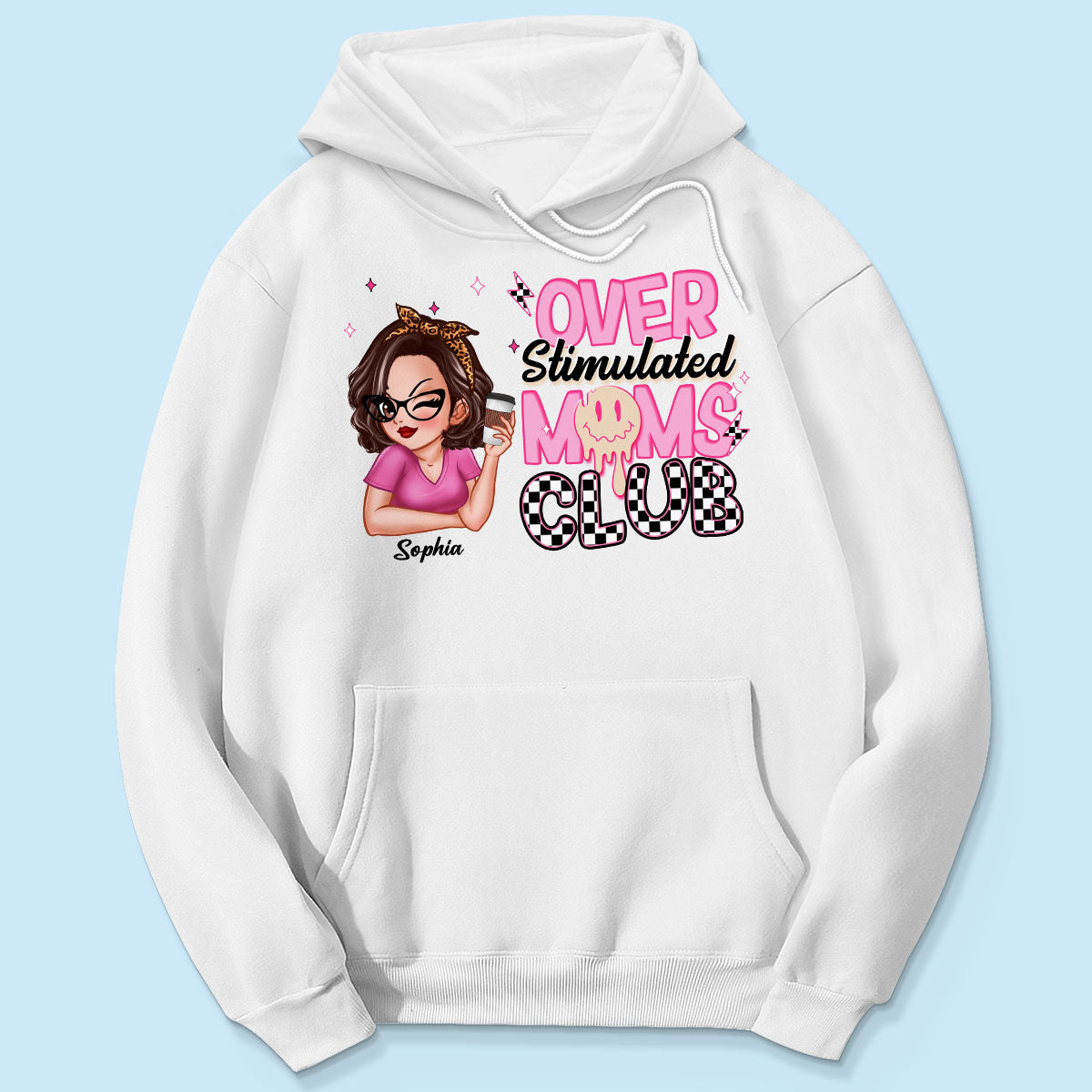 Overstimulated Moms Club Personalized Shirt