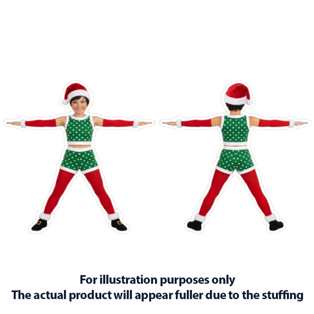 Custom Christmas Poseable Plush Doll - Personalized Photo Plush Toy - Funny Family Christmas Gift, Holiday Keepsake