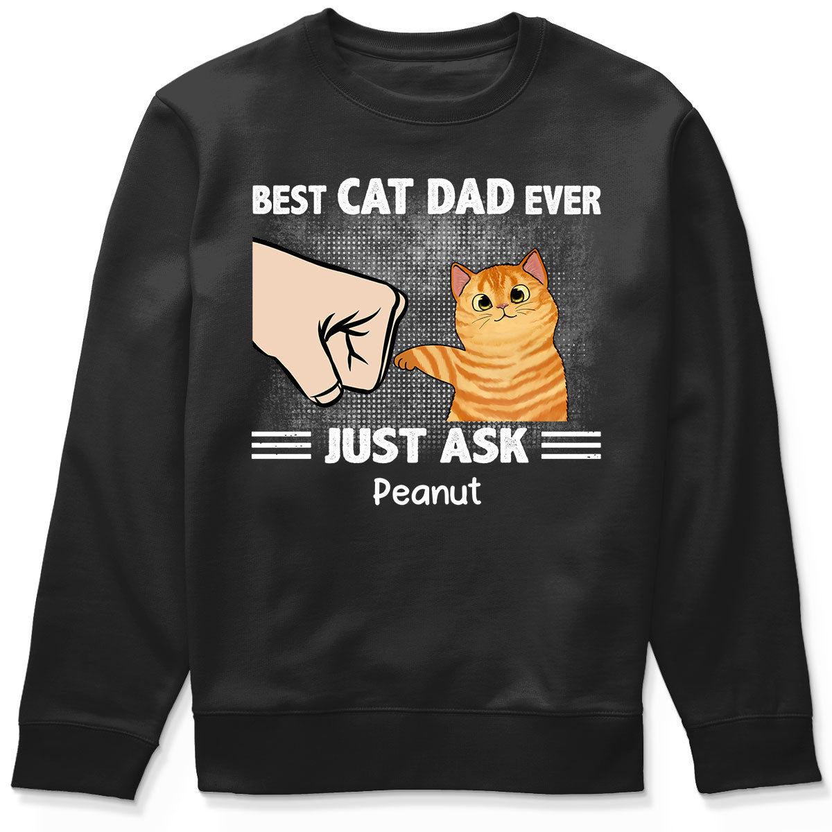 Best Cat Dad Ever Cool Gift For Cat Dad Personalized Shirt