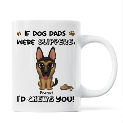 I‘d Chews You Funny Gift For Dog Lover Cute Watercolor Dogs Personalized Mug