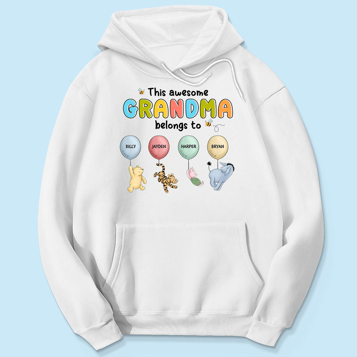 Bring Storytime to Life - Show Your Pride On a Timeless 'Winnie The Pooh' Shirt - Customized By You, Gift For Grandma, Gift For Mom