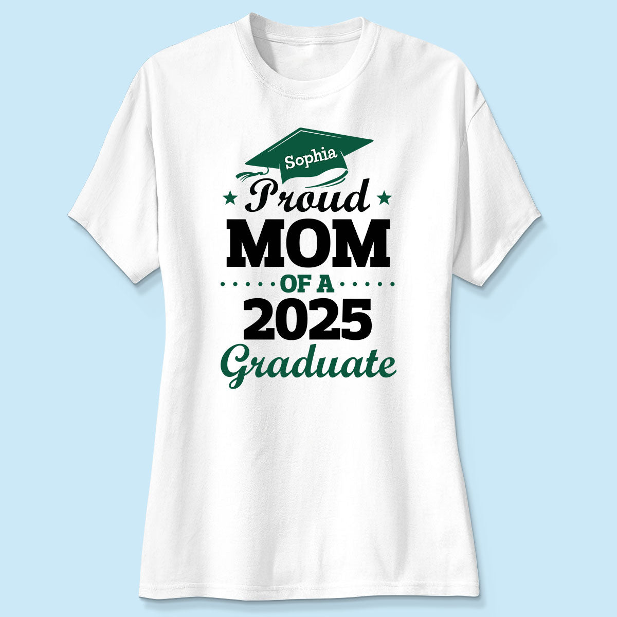 Proud Family Of Graduate Graduation Senior Mom Dad Grandma Grandpa Personalized Shirt