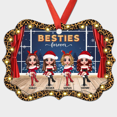 Christmas Costume Best Friends Sisters On Stage Personalized Christmas Ornament