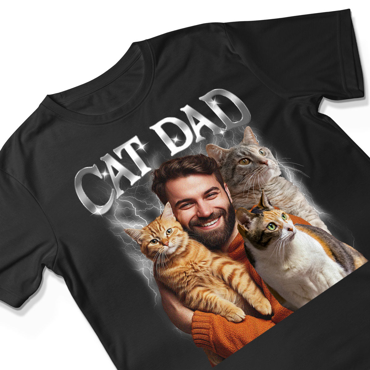 Bootleg Dog Dad Cat Dad Pet Dad Personalized Shirt