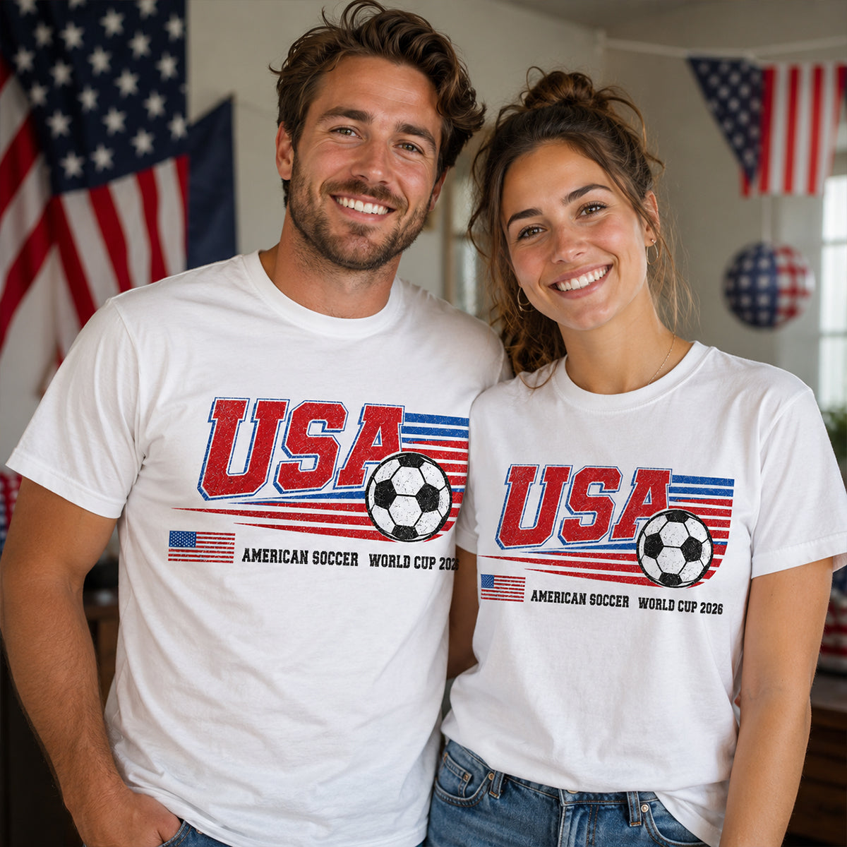 American Soccer 2026 - Personalized Shirt - Gift For Soccer Fans