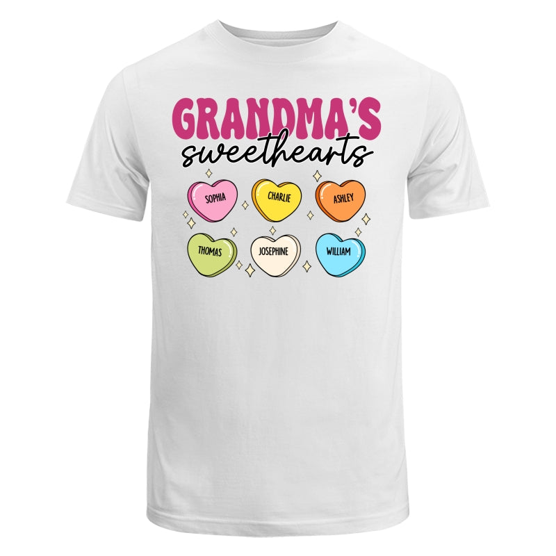 Grandma‘s Sweethearts Valentine’s Day For Grandma Mom Personalized Shirt